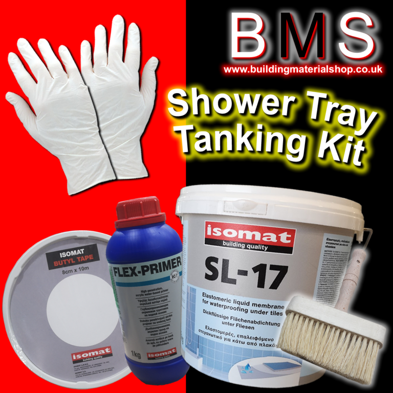 Shower Tray Tanking Kit Building Material Shop